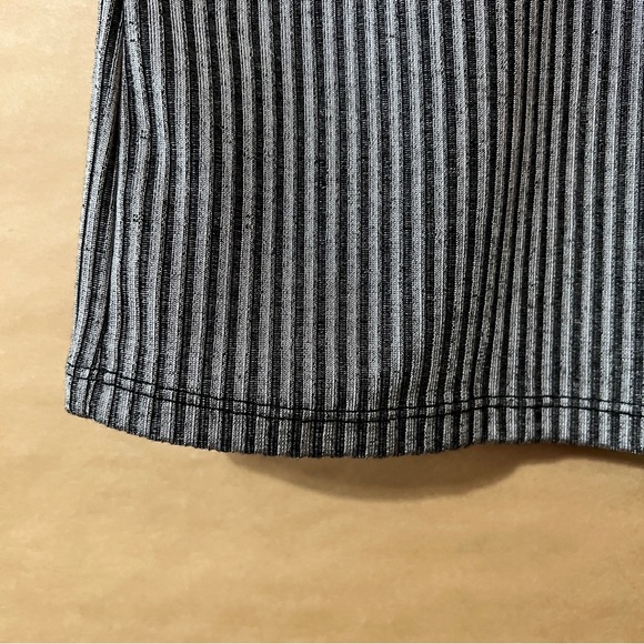 Anine Bing | Kristen Tank Asymmetrical Racerback Ribbed Stripe Tank Top Size M - Picture 6 of 9